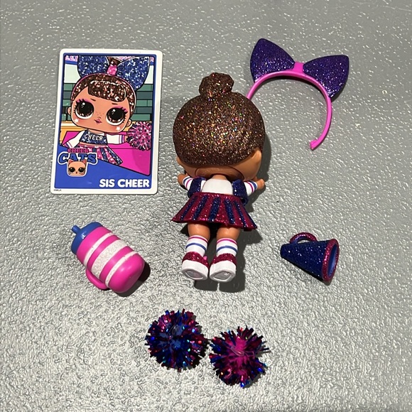 Sis Cheer LOL Surprise Doll All-Star B.B Cheer Cats with card - Picture 2 of 2